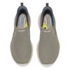 Skechers Slip-Ins Comfortable Walking Shoes Easy On And Off Lightweight Breathable Low Top Casual Shoes Men sneakers Gray Brown 211085-TPE