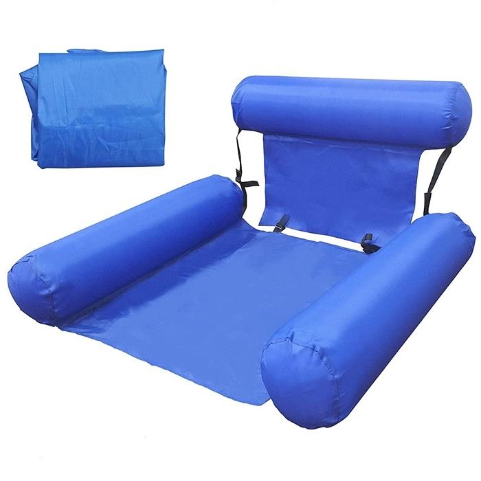 Water Chair Swimming Mattress Inflatable Hammock Pool Deckchair