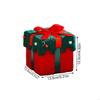 Handmade DIY Christmas Gift Box Recyclable Cardstock Lambswool Festival Decoration Storage HX6C
