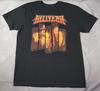 Camiseta Pesada de Algodón Vtg HELLYEAH Miembros de la Banda S-5XL Negro TT86 Camiseta Unisex