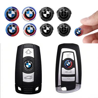11/14mm Autoaufkleber Spezielle Schlüsselschale Emblem Aufkleber Für BMW 320Li 325Li 330Li 325i E60 E64 E70 E83 E85 E87 E90 E92 E71