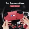 Car Interior Glasses Case Sun Visor Sunglasses Box Holder For BMW 1 2 3 4 5 6 7 X Series Z4 G11 G30 X1 F48 X2 F39 X3 G01 X4 G02 mkdf86