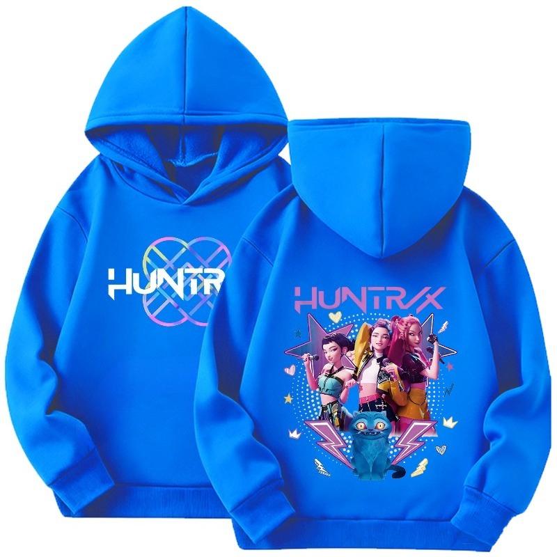 Anime Witch Hunt Series Winter Fashion Comfortable Printed Soft Versatile Style Children's Cute Warm Hoodie