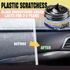 Interior Plastic Repair Cream & Car Dashboard Wax Restorer,Scratch Remover for Leather Sofa Seats,UV Protection,Easy Application