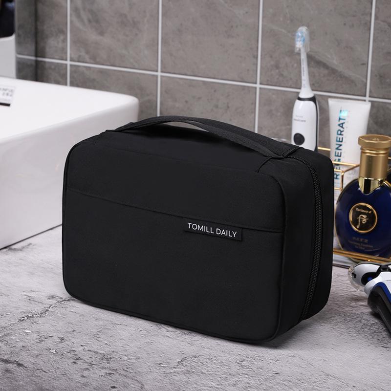 Men's Foldable Waterproof Toiletry Travel Bag with Dry-Wet Separation