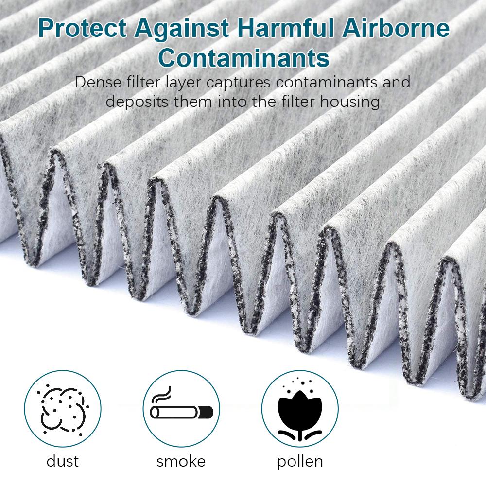 17801-0H050 87139-07010 Engine Air Filter & Carbon Cabin Air Filter for Toyota Corolla Matrix Yaris 4Runner Scion XD 2008-2020