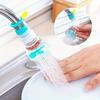 360° Rotating Kitchen Faucet with Splash Guard and Water-Saving Filter, No Battery Required, Shower Head Included