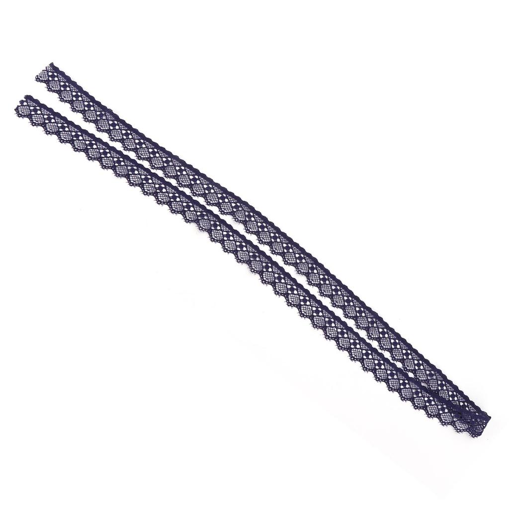 Purple Exquisite Pattern Lace Ribbon Simple Lace Trim DIY Sewing Craft 10 Yards 2cm Width