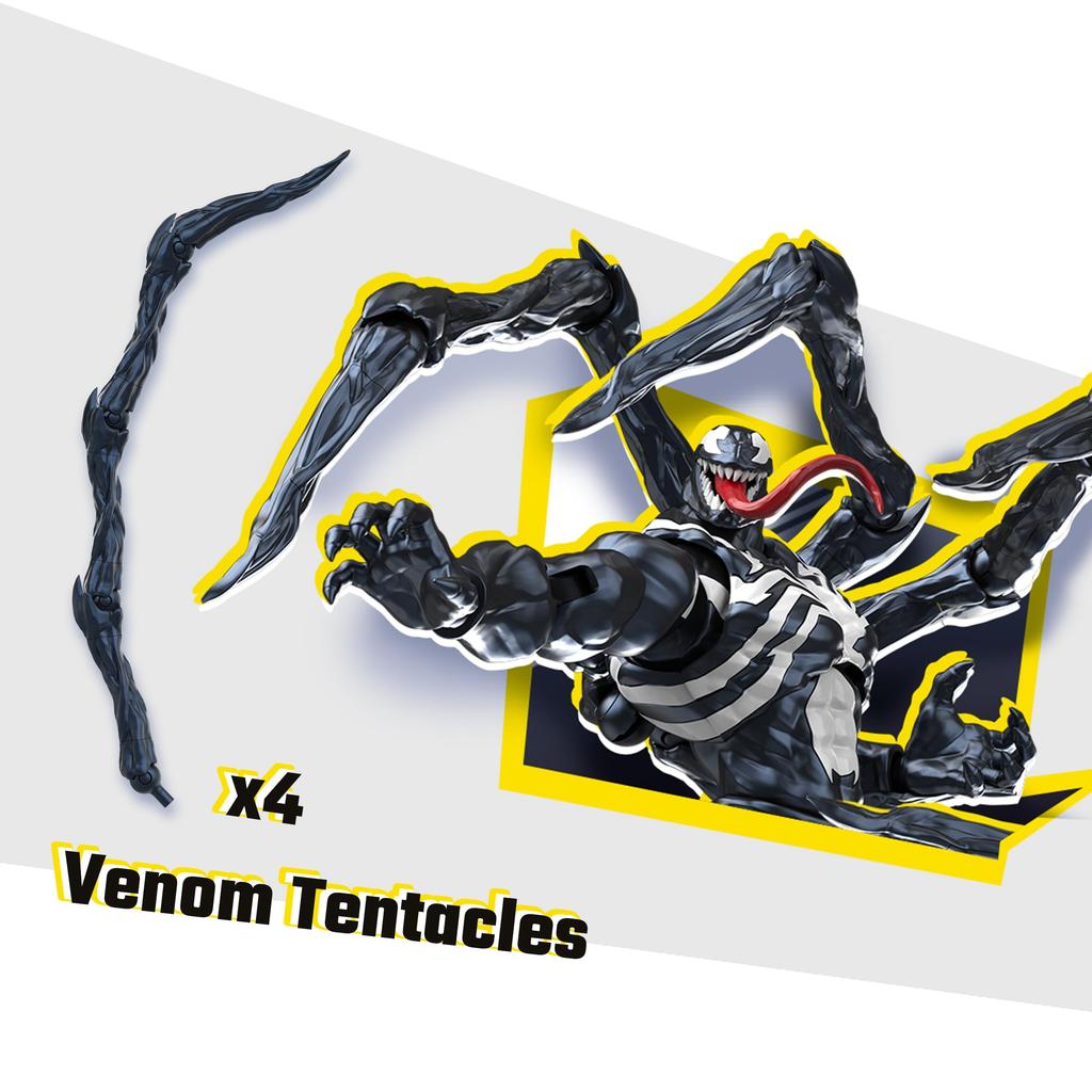 Blokees Marvel CC07 Venom ABS PVC Plastic Model Kit & (Assembly Required)