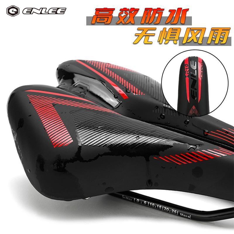Comfortable Mountain Bike Saddle With Memory Foam Padding Hollow Design Cycling Comfort Support
