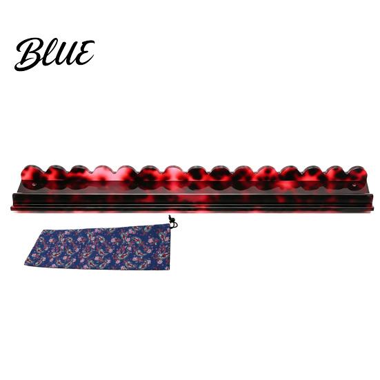 Mahjong Accessory 1/4Pcs Rack with Magnetic Pusher & Storage Bag Scalloped Acrylic Mah Table Organizer Jongg Tile Holder Bar Gift for American