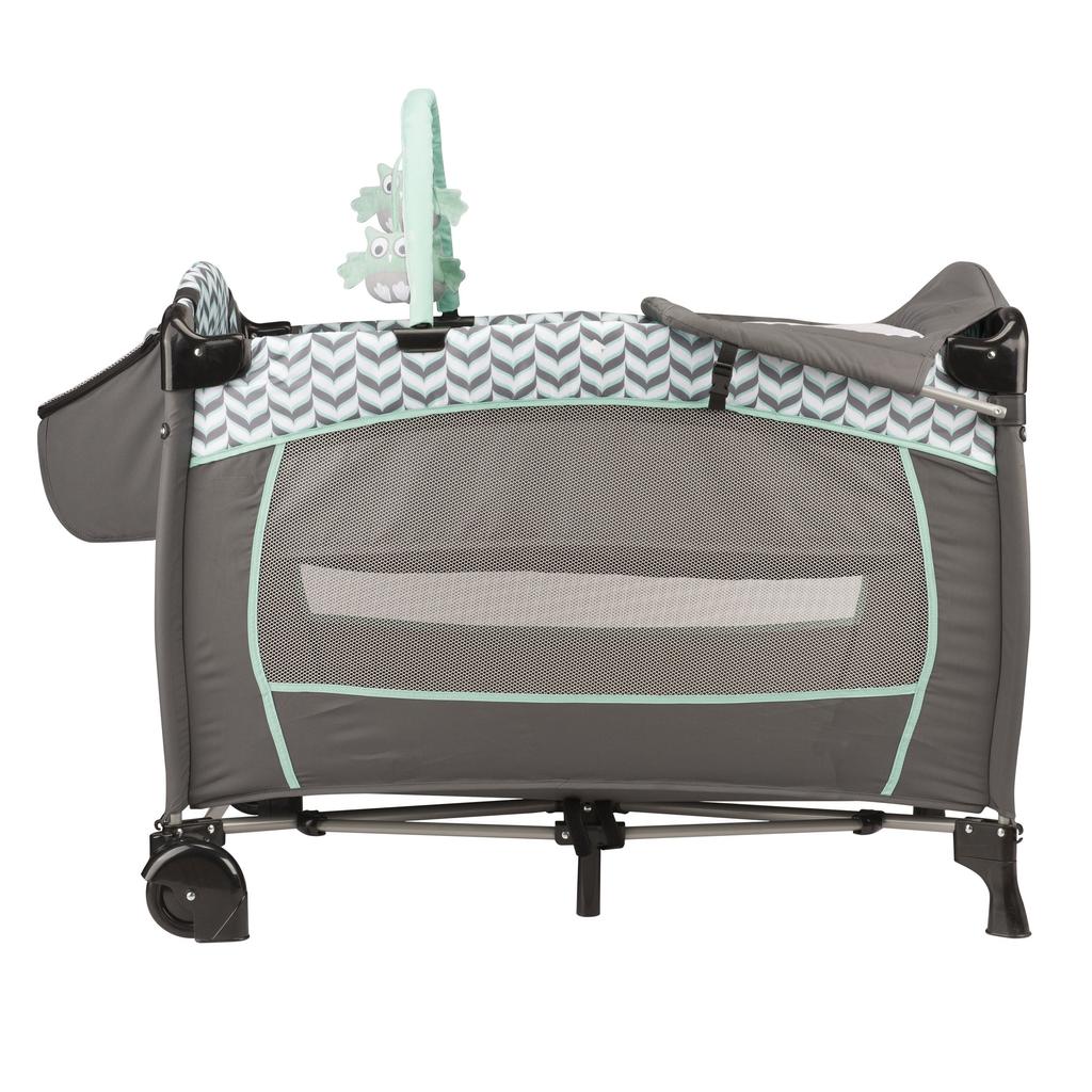 Evenflo Portable Baby Suite Deluxe Spearmint Spree 70211894 Playard, (Officially Imported)