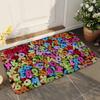 1pc Letter Bathroom Absorbent Mats Anti-Slip Mats Home Decor Supplies Carpets Home Kitchen Floor Mats
