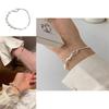 Chic Alloy Plated French Baroque Pearl Bracelet For Women Summer 2024 Collection