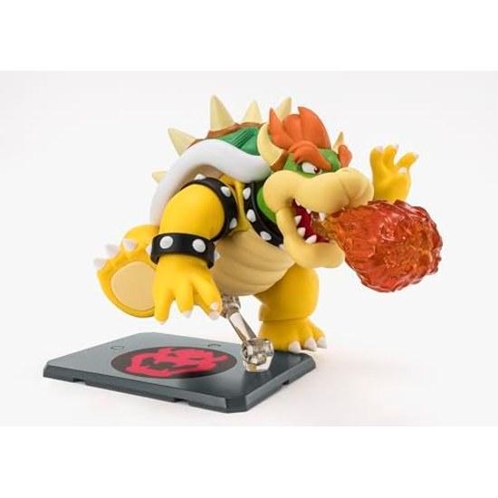 TAMASHII NATIONS S.H. Figuarts Super Mario Bowser (SUPER MARIO) approximately 130mm made PVC ABS painted articulated figure.