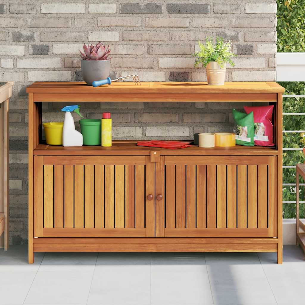Garden Console Table 110 x 35 x 75 cm Solid Acacia Wood