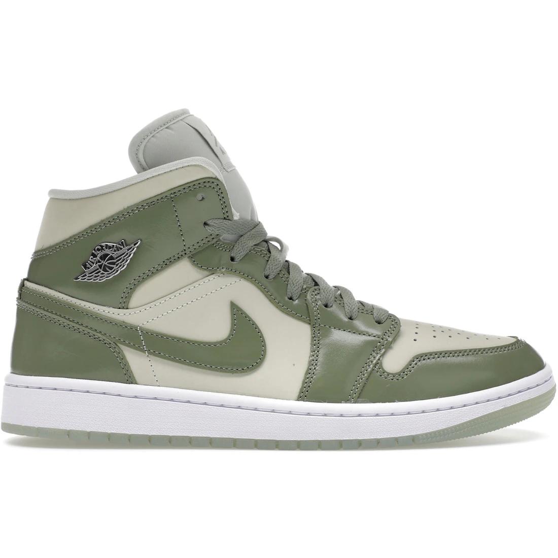 

Кроссовки Jordan 1 Mid SE Sea Glass Oil Green (Женский)(HF4079-003) 35.5