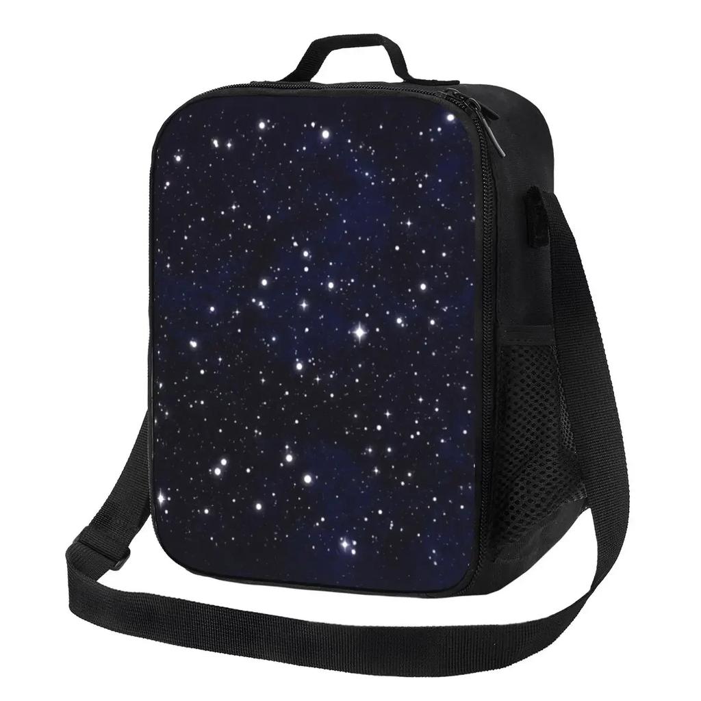 Into The Galaxy Insulated Lunch Bags for Space Constellations Portable Thermal Cooler Food Bento Box Outdoor Camping Travel