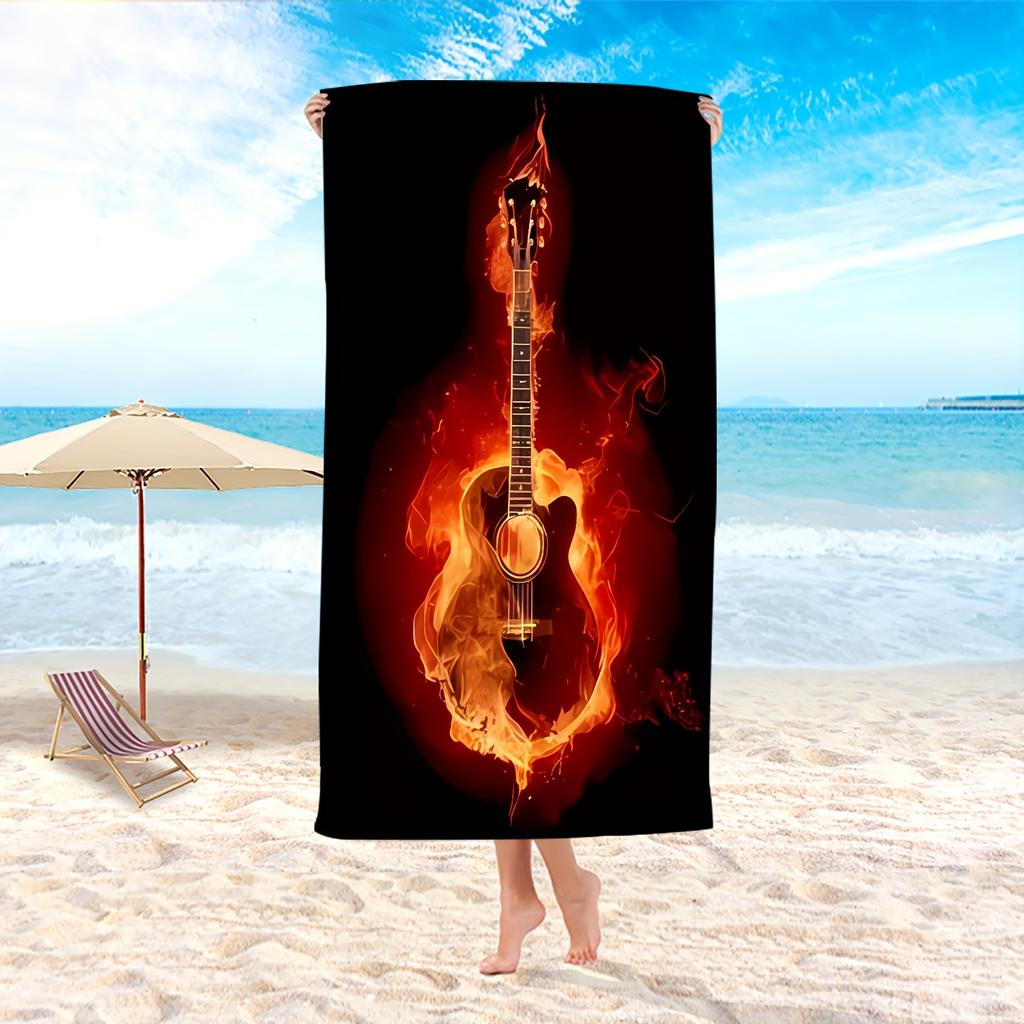 Beach Towels with Cool Prints , Soft Towels Suitable for Travel, Swimming Pools, Vacations and Beach Days.