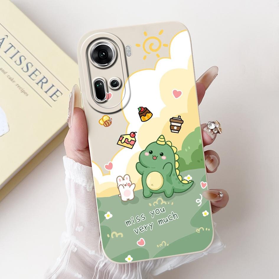 For OPPO Reno 11 5G Case CPH2599 Cover Lovely Panda Camera Protection Soft Silicon Phone Case For OPPO Reno11 Pro Reno 11F Coque
