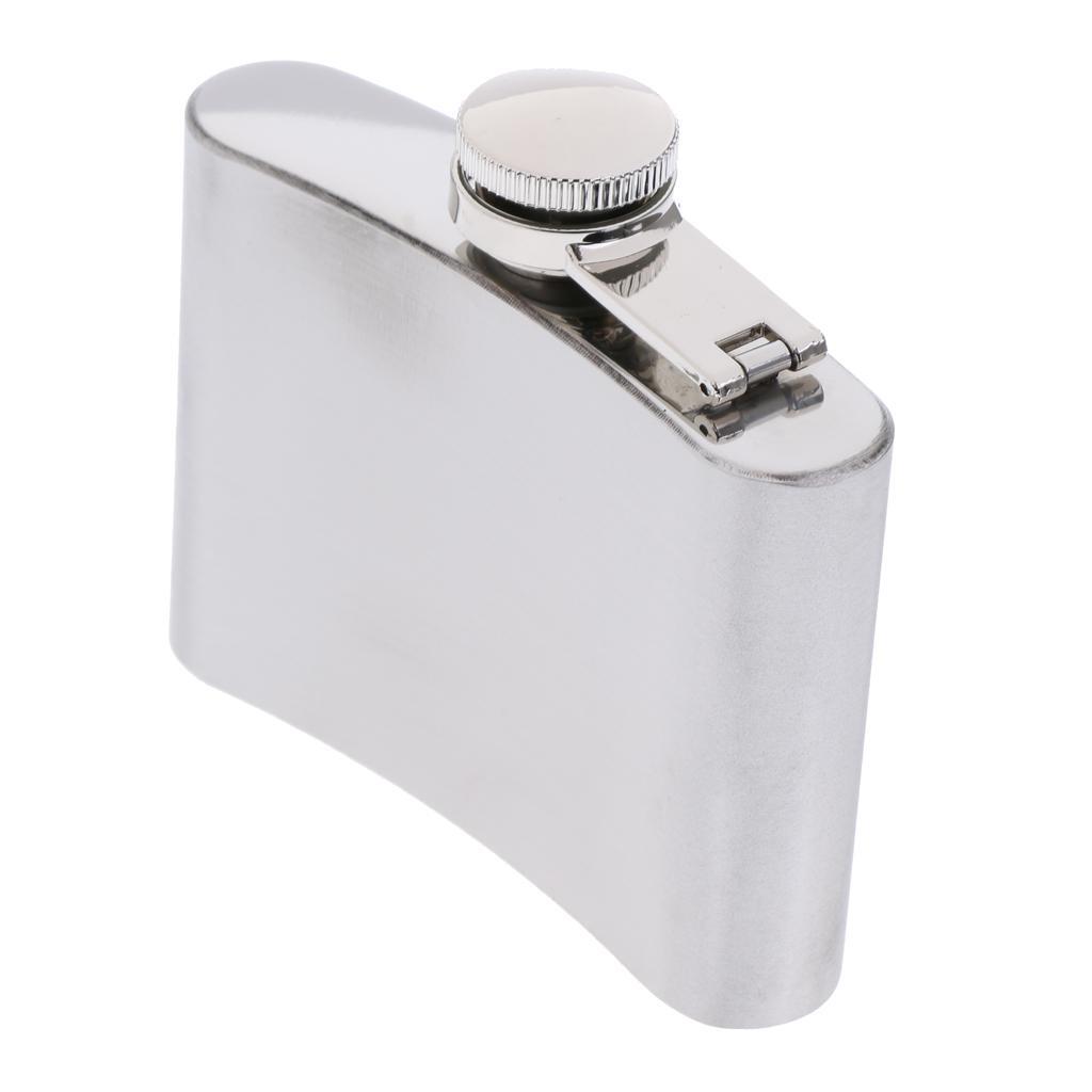 Pocket Whisky Barware Flagon Stainless Hip Bottle 110ml Flask Pot Steel Wine
