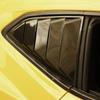 RT-TCZ Carbon Fiber Rear Quarter Side Window Louvers Sun Shade Cover Wind Vent Air Deflector Decoration Exterior Accessories for Chevrolet Camaro