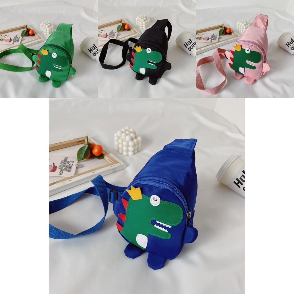 Adorable Dinosaur Kids Chest Bag Lightweight And Stylish Crossbody Backpack For Children