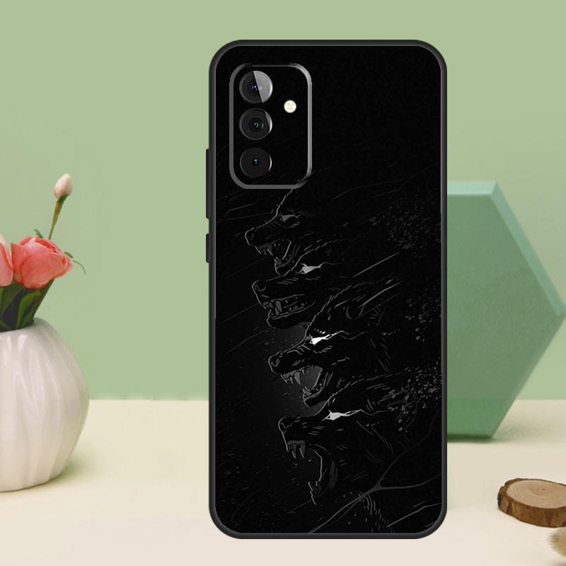 

wolf art black For Samsung Galaxy A36 A56 A54 A34 A14 A06 A16 A26 A12 A32 A52 A13 A33 A53 A15 A35 A55 Case Samsung A25