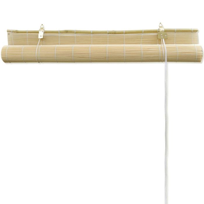 VidaXL Store à rouleau Bambou naturel 120 x 160 cm