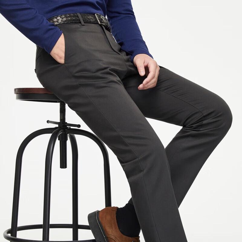Youngor Men's Autumn/Winter Business Casual Straight Leg Pants