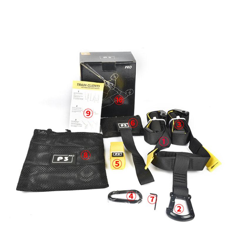 Suspension Training Band Fitness Strength Power Suspension Trainer izable Fit Yoga Belt Wall Mount Professional Trx Tensioner