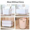 4/12/20Pcs Wheels For Furniture Stainless Steel Roller Self Adhesive Caster Home 360 Degree Load Bearing Swivel Universal Wheel