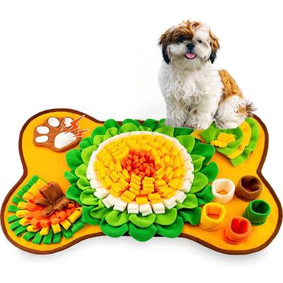 Washable Snuffle Mat for Dogs & Cats - Interactive Slow Feeder & Hide-and-Seek Toy