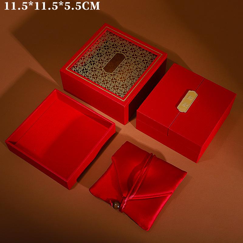 Dafuku Jewelry Box: Antique-Style Drawer Bracelet & Ornament Storage