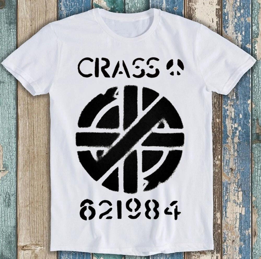 Crass The Feeding Of The 5000 Музыка Футболка Ограниченного Выпуска Забавная Подарочная Футболка M1627 S