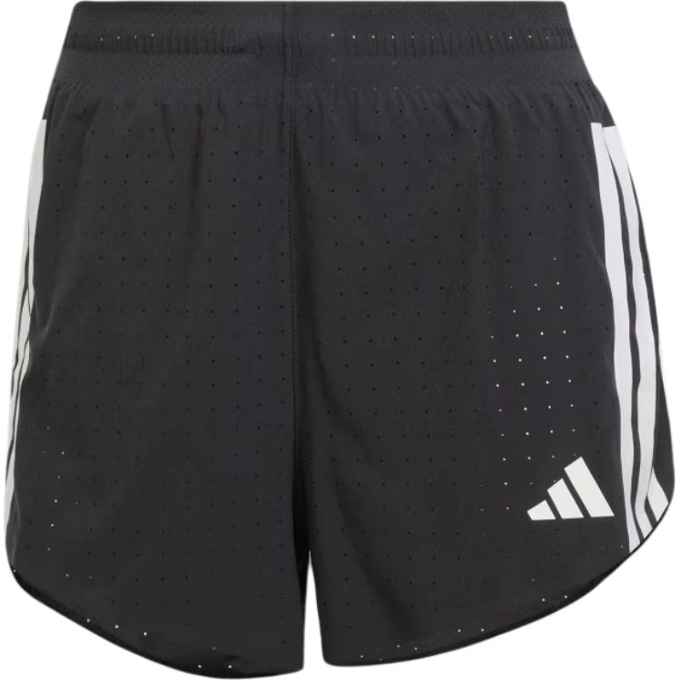 

Adidas Шорты женские повседневные в полоску с заниженной талией, облегающего кроя, черные JF3470 S