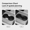KodoLab For Mazda 6e EZ-6 2025 2026 Car Accessories Center Console Drinks Cup Holders Water Bottle Stand Anti-Slip TPE Tray