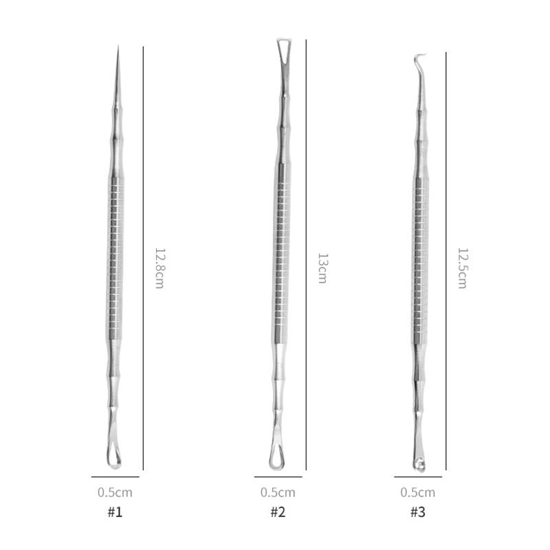 New Acne Blackhead Removal Needles Pimples Blackhead Clip Tweezers Beauty Artifact Blemish Extractor Remover Needle Tool