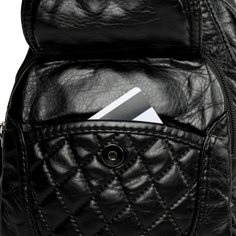 Soft Leather Shoulder Bag Women's Chest Bag Soft Leather Crossbody Bag Travel Satchel