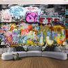 3d Graffiti Wall Mural Large Cartoon 3d Graffiti Wallpaper Suitable For Bedroom Living Room Cafe Bar Wall Mural
