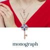 Monograph Bessie Necklace Mgnl0195 14K Gold Plated