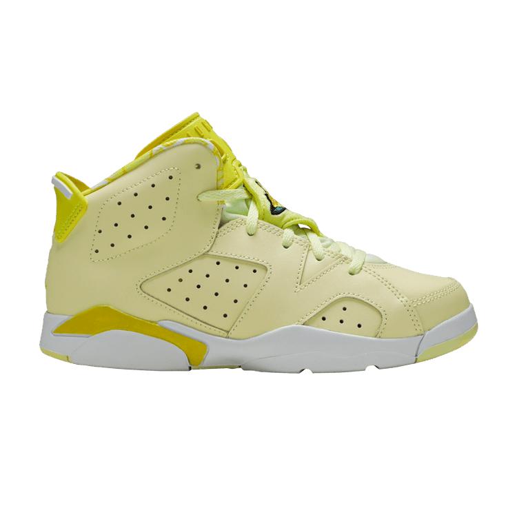Jordan 6 Retro Dynamic Yellow Floral (PS) 35