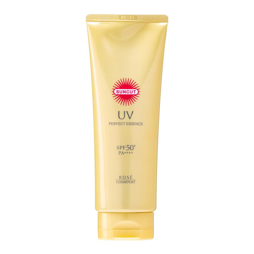 Suncut Perfect UV Essence UV Water Resistant 120g For Face and Body Sunscreen Super Waterproof Allergy Guard Function Contains Collagen and Hyaluronic