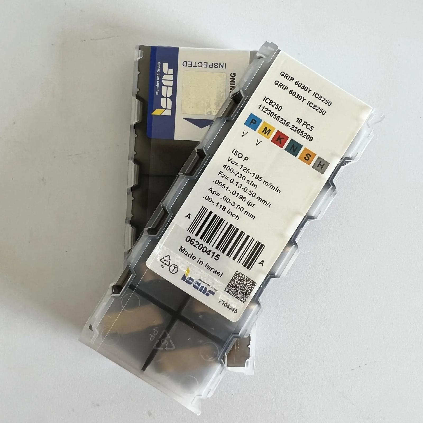

GRIP6030Y IC8250 Industrial indexable carbide inserts 10 Pcs