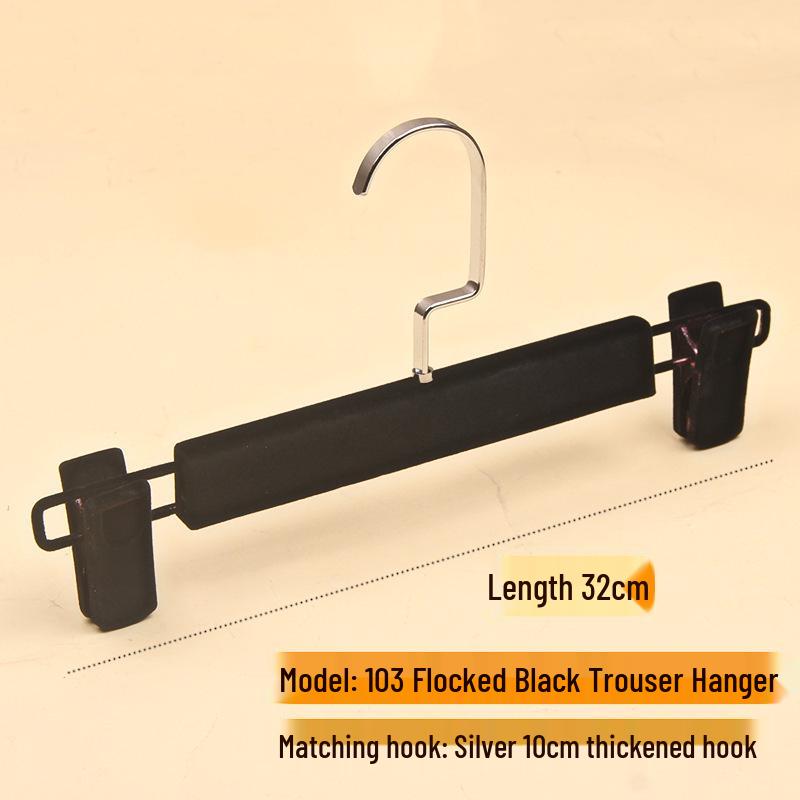 Women's Non-Slip Wide Shoulder Flocking Hanger for Wedding Dresses