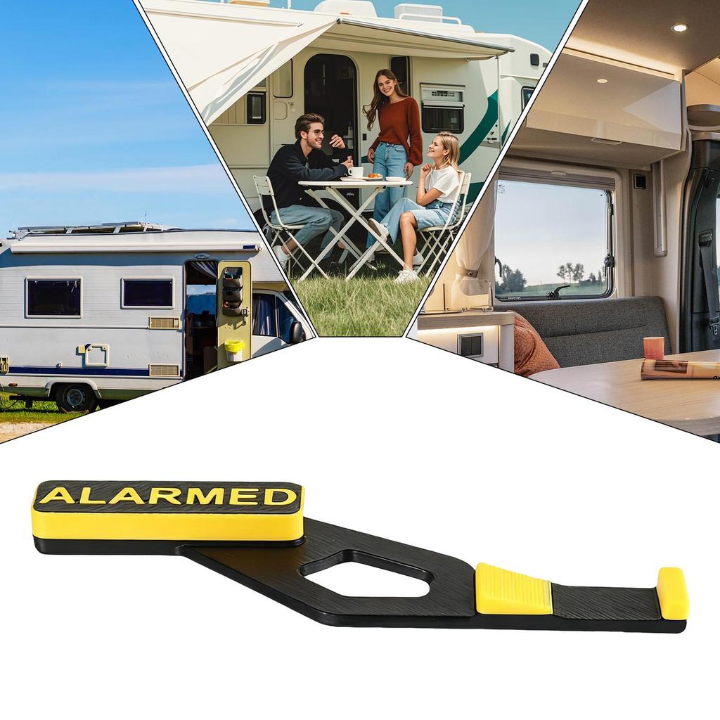 RV Window Latch Replacement 2 Pieces Safety Exit Attachment RV Window Lock For Travel Trailer Driver Outdoor Camping Car Long