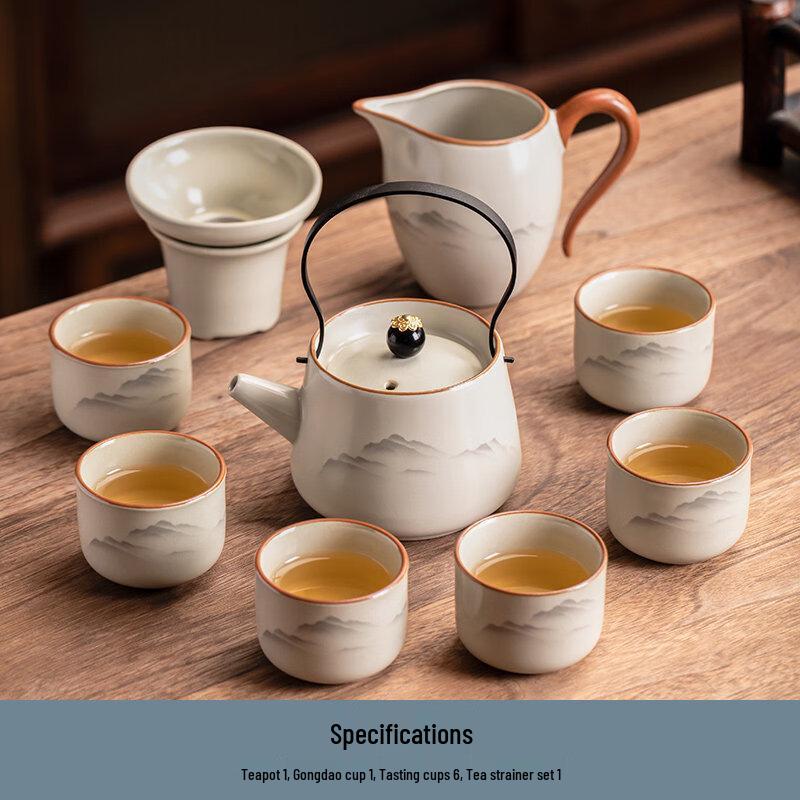 Chaxun Ru Kiln Kung Fu Tea Set