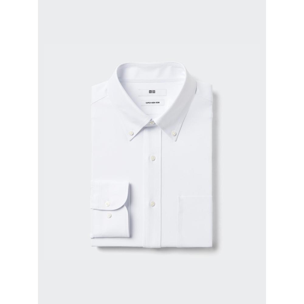 Uniqlo Japan Super Non Iron Jersey Shirt Bd Long Sleeve