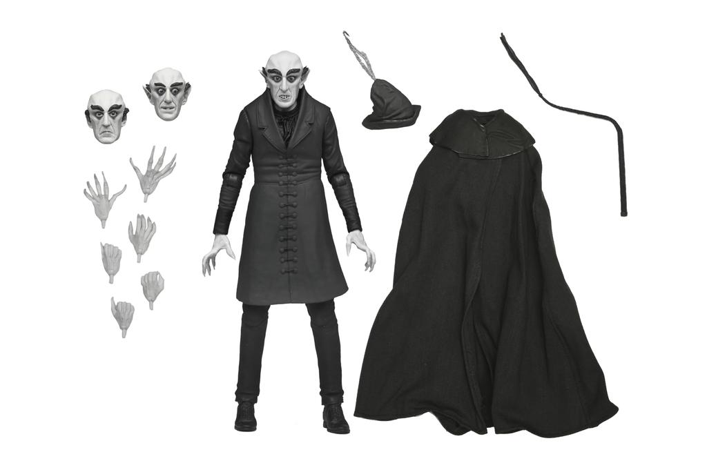 Nosferatu Ultimate Count Orlock Action Figure (Black & White)