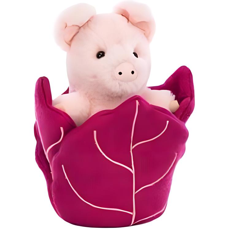 

JELLYCAT Farm Animal Series Popcorn Pig Pink Doll Plush Doll 12cm Height